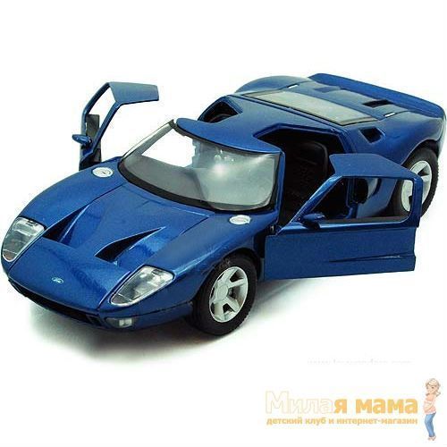 Motormax 73297 Коллекционная модель машины Ford GT Concept, 1:24, синяя
