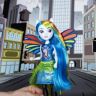 Hasbro E2744 MLP EG Кукла Эквестрия герлз интерактивная Радуга Дэш, 28 см