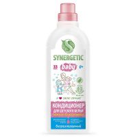 SYNERGETIC 110102 Кондиционер для детского белья SYNERGETIC Нежное прикосновение 1л