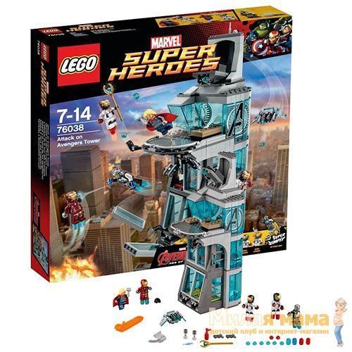 Lego Super Heroes 76038 Лего Супер Герои Нападение на башню Мстителей™
