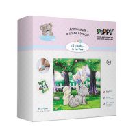 Peppy MTY-0146 Аппликация в стиле пэчворк без иглы "В парке", 19х17 см