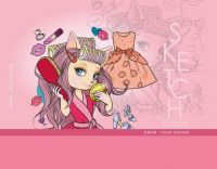 Art Studio of Happiness 8434(21607) Блокнот Art Studio of Happiness Fashionista 48 листов