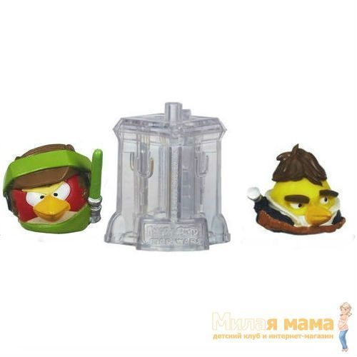 Star Wars Angry Birds Telepods Фигурки Люк Скайуокер Эндор и Хэн Соло