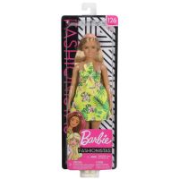 Mattel FXL59 Кукла Mattel Barbie из серии Игра с модой, в платье с цветами