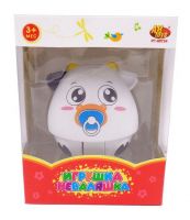 ABtoys PT-00724 Неваляшка Теленок со звуковыми эффектами