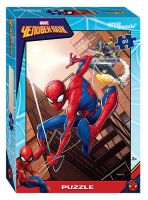 Степ пазл 81168 Пазл "Человек-паук - 2" (Marvel), 60 деталей