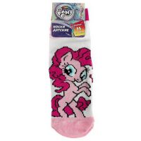 No name S-C03-MLP-14 Носки детские Мой маленький пони Бело-розовые размер 14