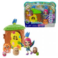 Mattel GTM49 Enchantimals Игровой набор Secret Besties Домик-сюрприз Пикки Какаду