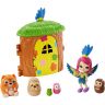 Mattel GTM49 Enchantimals Игровой набор Secret Besties Домик-сюрприз Пикки Какаду