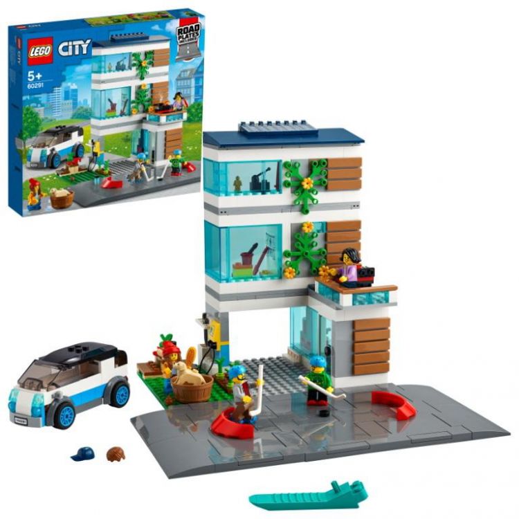 LEGO (Лего) 60291-L Конструктор LEGO CITY Современный дом для семьи