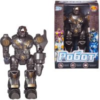 ABtoys (АБтойс) C-00133/антрацит Робот Abtoys антрацит, с эффектами, на батарейках