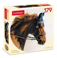 Hatber 179ПЗк4-24241 Пазл Hatber Красота и стать 179 элементов круглые d300мм