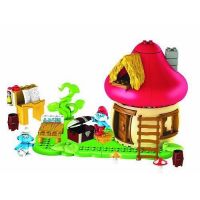 Mega Bloks 10709 Конструктор Смурфики. Папа Смурф