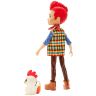 Mattel GJX39 Энчантималс Кукла Редвард Рустер с петушком, 15 см