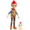 Mattel GJX39 Энчантималс Кукла Редвард Рустер с петушком, 15 см