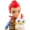 Mattel GJX39 Энчантималс Кукла Редвард Рустер с петушком, 15 см