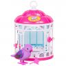 Little Live Pets S7 28398 Интерактивная птичка в клетке, розовая