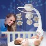 Infantino 4915 Музыкальный мобиль-трансформер 3 в 1, серо-бежевый