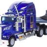 Junfa toys 1805-1E Автовоз металлический, с краном и самосвалом