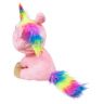 Keel toys SD2496 Мягкая игрушка Pugsley Мопс в розовом наряде радужного единорога, 21 см