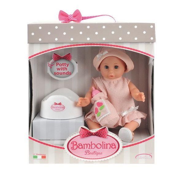 Dimian BD1621 Кукла BAMBOLINA BOUTIQUE с аксессуарами, 36 см