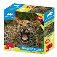 Prime 3D 13702-D-SBM Пазл 3D 100 Маленький ягуар