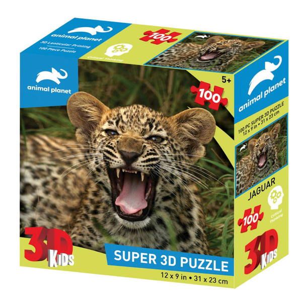 Prime 3D 13702-D-SBM Пазл 3D 100 Маленький ягуар