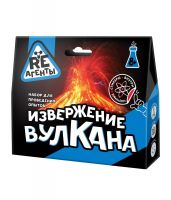 Re-Агенты EX003T Набор для опытов Re-Агенты Извержение вулкана, синий