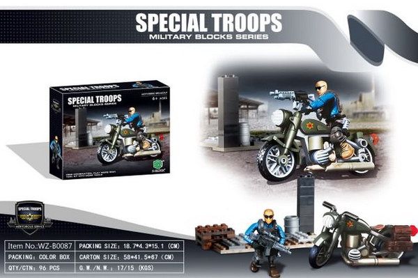 JUNFA XJ-992 Конструктор "Специальные войска" 18,70х4,30х5,10 см JUNFA XJ-992 Конструктор "Специальные войска" 18,70х4,30х5,10 см