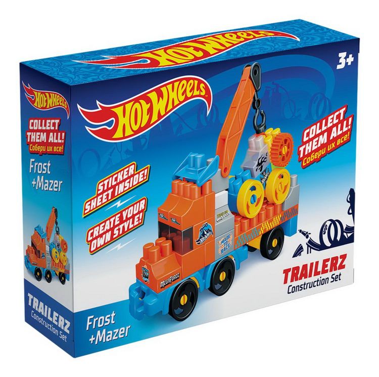 Bauer 722b Конструктор Bauer Hot Wheels машинка trailerz Frost + Mazer