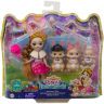 Mattel GYJ08 Энчантималс Игровой набор Семья Бристал Кроли