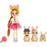 Mattel GYJ08 Энчантималс Игровой набор Семья Бристал Кроли