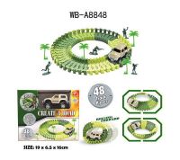 Create a road 1629 Гибкий трек, 48 деталей