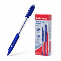 ErichKrause 41545 Ручка гелевая сo стираемыми чернилами ErgoLine Erase, синие чернила