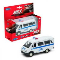 Welly 42387APB Машинка металлическая ГАЗель МИЛИЦИЯ ДПС
