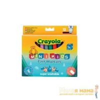 Crayola 8325 Набор смываемых фломастеров для малышей, 12 шт.
