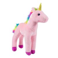 Мягкая игрушка Wild republic Единорог, розовые сердечки, 35 см