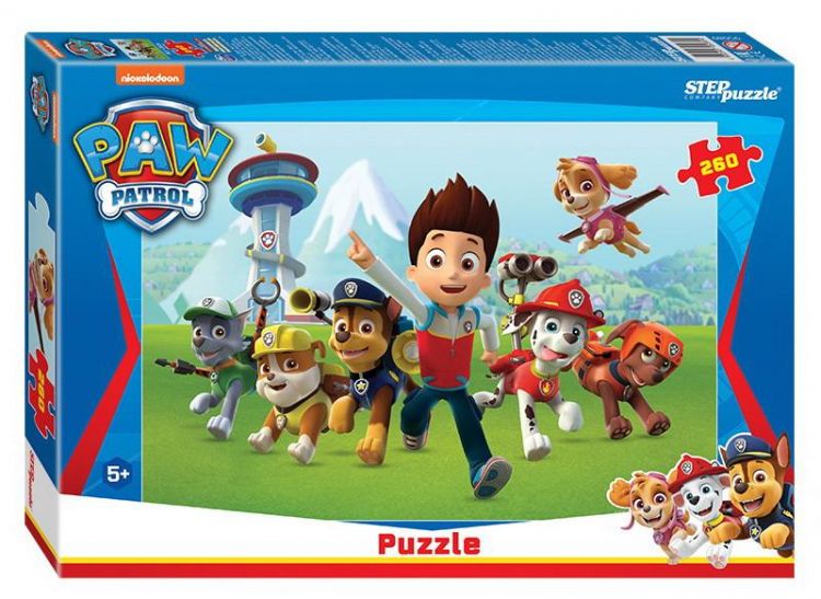 СТЕП ПАЗЛ 95089 Пазл STEP puzzle Щенячий патруль Никелодеон 260 элементов СТЕП ПАЗЛ 95089 Пазл STEP puzzle Щенячий патруль Никелодеон 260 элементов