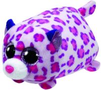 TY 42168 Teeny Tys Мягкая игрушка Розовый леопард, 11 см