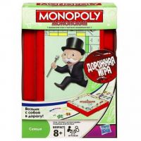 Hasbro B1002 Настольная игра Монополия, дорожная версия