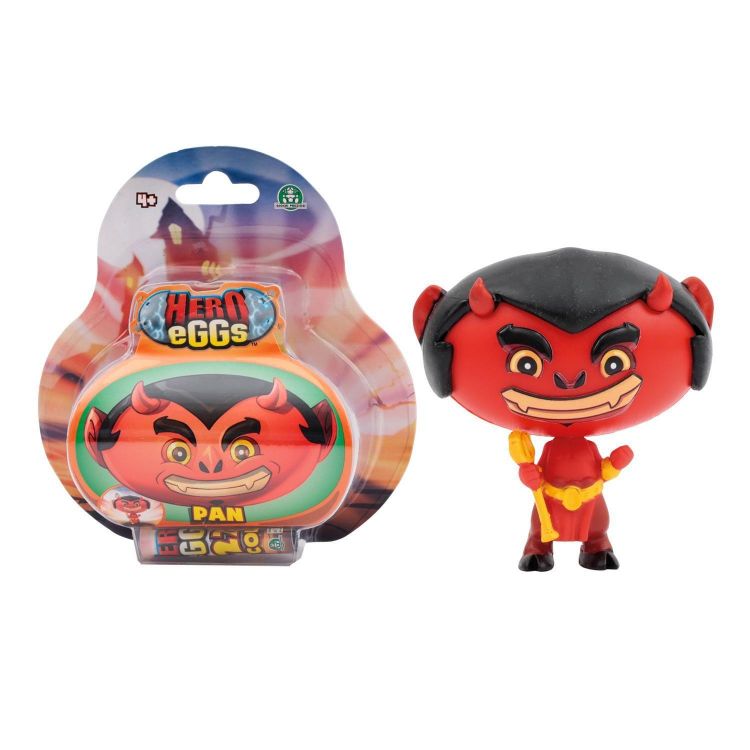 Hero Eggs 04137 Яйцеголовые монстры Фигурка Pan Монстр Дьявол