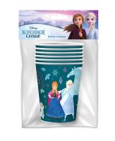 ND Play 300742 Набор бумажных стаканов ND Play Frozen 2, Сканди, 250 мл 6 штук