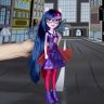 Hasbro E2880 MLP EG Кукла Эквестрия герлз интерактивная Искорка, 28 см