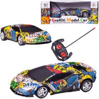 Junfa XFY234-26/2 Машинка на радиоуправлении JUNFA Graffiti Model 1:24, модель 2 - с открытым двигателем, 23х12х9,5 см
