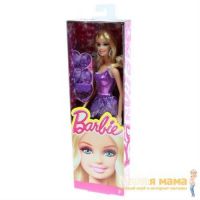 Mattel BCN33 Кукла Барби Сияние моды в фиолетовом платье