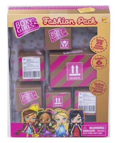 1Toy Т15111 Игровой набор из 6 посылок с аксессуарами для кукол Boxy Girls