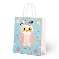 ND Play 300088 Пакет подарочный ND Play Совушка, большой 250*350*100 мм