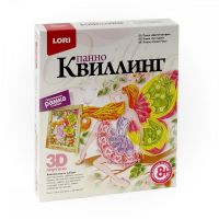 LORI Квл-019 Квиллинг. Панно "Цветочная фея"