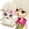 Mattel FNH25 Энчантималс Кукла Лорна Барашка с любимой зверушкой, 15 см