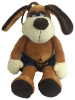 Teddy YSL18779 Мягкая игрушка Собака в шортах, 15 см
